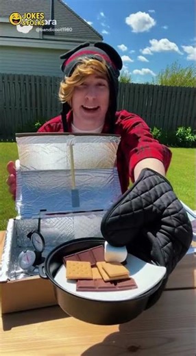 Cooking with Sunlight – The Smartest (and Funniest) Solar Hack Ever! ☀️🍫🔥