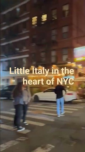 🍝 Welcome to Little Italy, NYC — where old-world charm meets the heart of Manhattan!