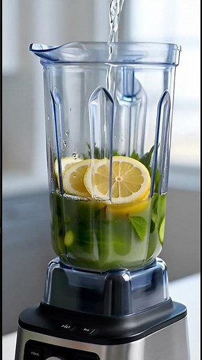 Refreshing Cucumber Lemon Mint Water – Morning & Night Drink! 🥒🍋 #LemonMint #HealthyDrink