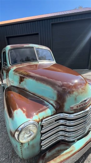 Shiny Sunday! Our Glossed out is the glossiest clear coat on the market! Check it out on this patina paint job from @tennesserust64 (Viking Customz) | Poppy's Patina