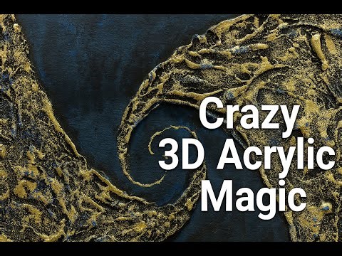 You Won’t Believe This Crazy Art: 3D Acrylic Painting Trick!