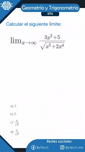 Límites Matemáticos: Evaluación cuando x tiende a infinito