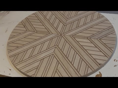 How to Make an Amazing Round Wood Panel Design | DIY Wall Panel Tutorial