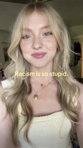 Look at how pretty we all are, why do we have to hate eachother? #racismisnotok #stopbullying #racism #fyp #viral