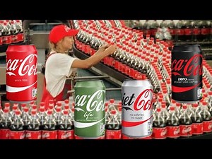 How COCA COAL is MADE - COCA COLA FACTORY TOUR
