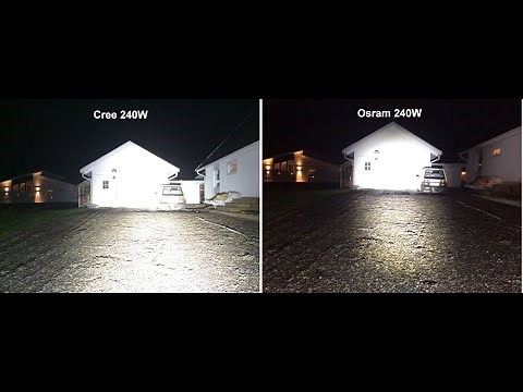 LED Bar Review: Cree 24x10W vs Osram 48x5W (240W)