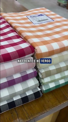 Listrados e Xadrezes em Fio Tinto