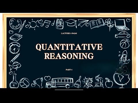 Workshop-1 | 9424 | Lecture-1 Part-1 | Quantitative Reasoning | AIOU | BS Program