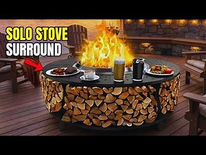 Solo Stove Fire Pit Surround Table Review | Safer, Bigger & More Functional Setup