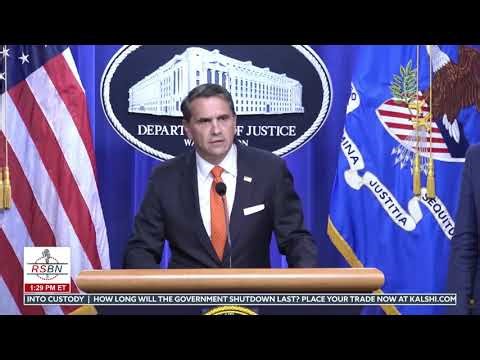 FULL SPEECH: Acting AG Todd Blanche Holds Press Briefing on Fraud Crackdown - 04/07/26