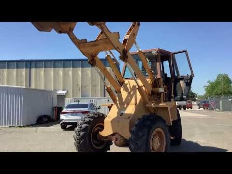 GovDeals: 1986 CASE W20C FRONT LOADER