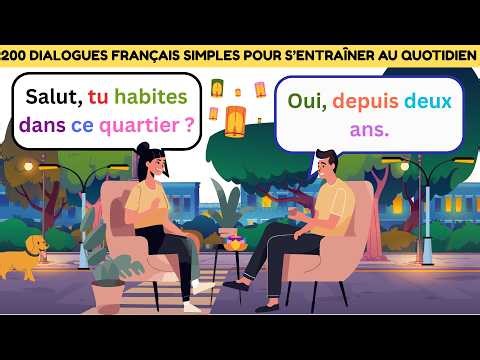 Français En Dialogues | 200 dialogues français simples pour s’entraîner au quotidien – Niveau A1