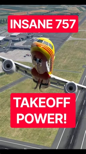 POWERFUL 757 STEEP Takeoff Showcase #flightsim #msfs2024 #aviation #boeing757