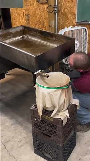 Finishing Cooking Maple Syrup