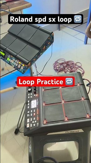 🔥 Roland SPD-SX Loop Magic | Live Performance Killer Setup