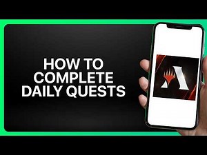 How To Complete Daily Quests In MTG Arena (Magic The Gathering)! Tutorial