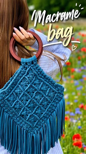 Beautiful Macrame Bag ✨ Handmade & Stylish