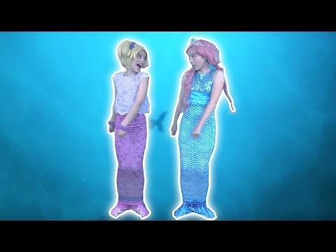 MAGICAL MERMAID TRANSFORMATION 🐠 Magic Fish Potions! - Princesses In Real Life | Kiddyzuzaa