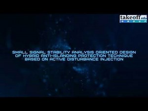 Small Signal Stability Analysis Oriented Design of Hybrid Anti-Islanding Protection Technique Based.