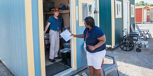 First look inside St. Louis' tiny house village - Magdala House