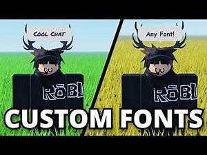 Roblox How to Get CUSTOM Fonts! (Updated 2025 Works Any Game)