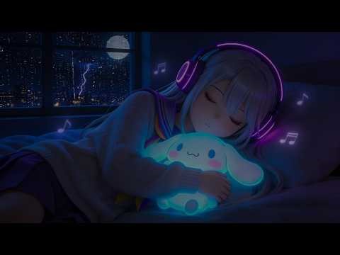 No Ads 🌧️ Rain & Anime Piano Rapid Sleep Relief – Deep Sleep & Mental Clarity 😴
