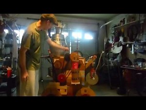 How to make MAURICE'S MACHINE woodchopping prop for Beauty and the Beast