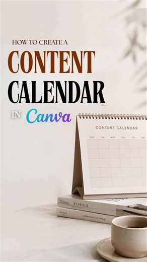 How to Create a Content Calendar in Canva | GLMS Media