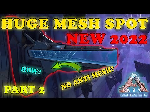 NEW MESH SPOT GEN2 WITH ANTI MESH TRICK || ARK SURVIVAL GENESIS 2 || PART 2