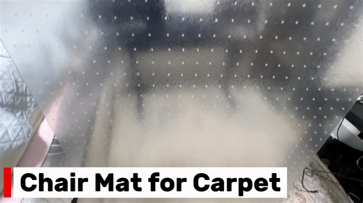 Watch Office Chair Mat for Carpet on Amazon Live