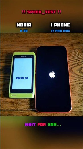 🫠⚡NOKIA N80 vs I PHONE 17 PRO MAX SPEED TEST !! 🔥