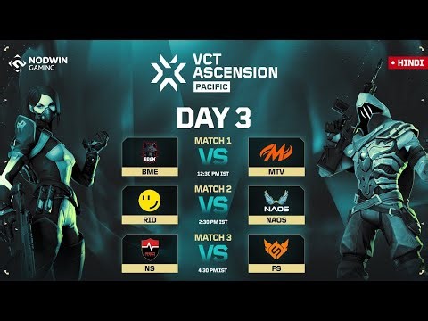 🔴[WatchParty] | VCT Ascension Pacific 2025: Group Stage Day 3