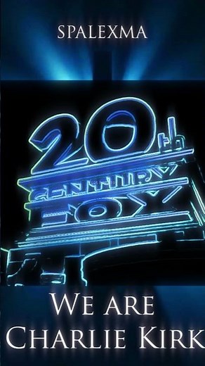 20th Century Fox Intro Vocoded to We are Charlie Kirk