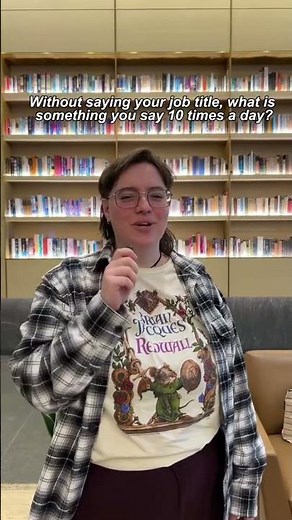 Something I say 10x a day working at Penguin Random House