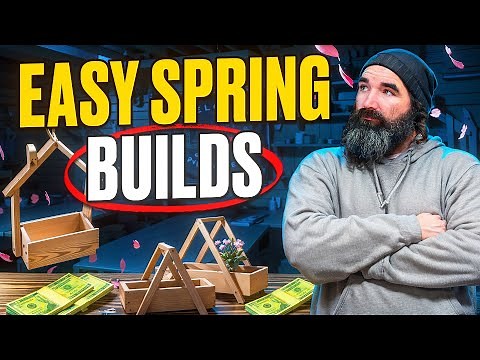 Easy wood projects that sell / Spring edition