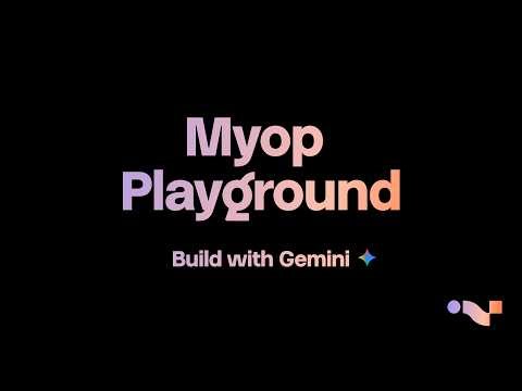 Play in the Playground, a live demo app for practice. Build with Gemini