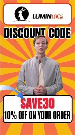 Lumintop Discount Code: (SAVE30) Get 10% Off On All Order You Make