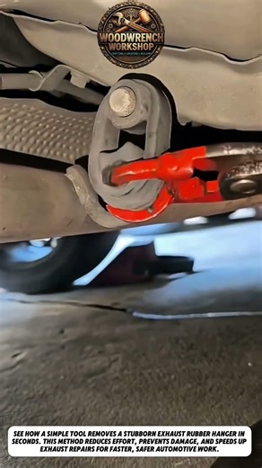 Exhaust Hanger Removal Hack | Fast Rubber Mount Tool Trick