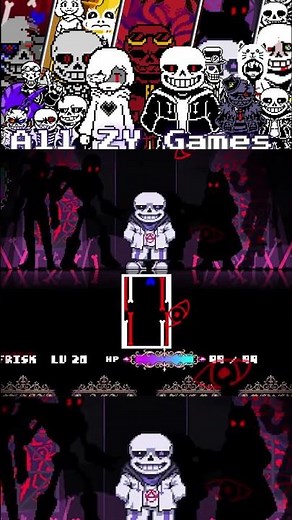 ALL ZY Games complete!!! #undertale #sans #サンズ #アンダーテールau #アンダーテール