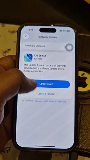 IOS 26.6.2 update| Iphone 15 update| new features??
