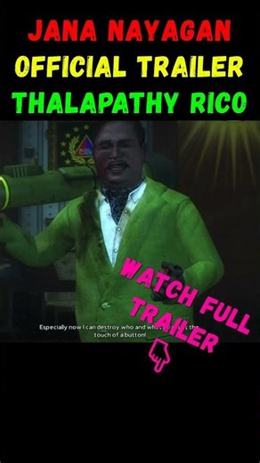 👑🔥 JANA NAYAGAN REMIX 😱⚡ | THALAPATHY RICO ENTRY 💀🔥 #justcause2