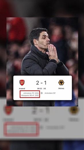 Arsenal vs wolves menang hoki #arsenal #premierleague