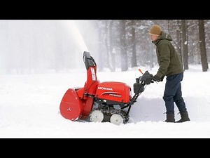 【小型ハイブリッド除雪機】 負荷が高い時の対処 前後進除雪