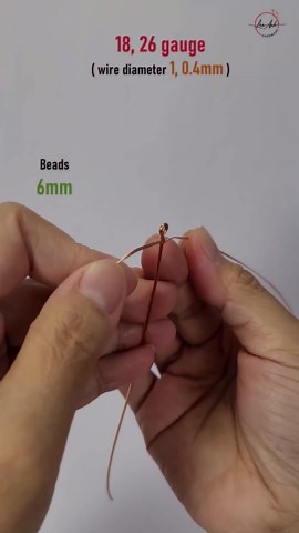 Cool bead & wire bracelet ideas | Making cuff bangles #shortsvideo #diy #handmade