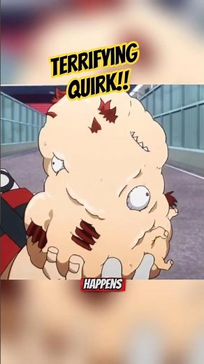 this quirk is genuinely disturbing 💀 #myheroacademia #mhacommunity