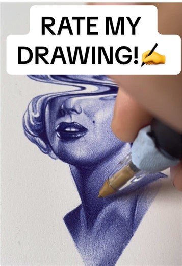 Rate my drawing! ✍️ What do you think of this drawing I did? Would you get this tattooed? @Inked Magazine @BIC @Arches @BIC STATIONERY EU @Sullen Art Co. #model #art #drawing #tattoo #viral