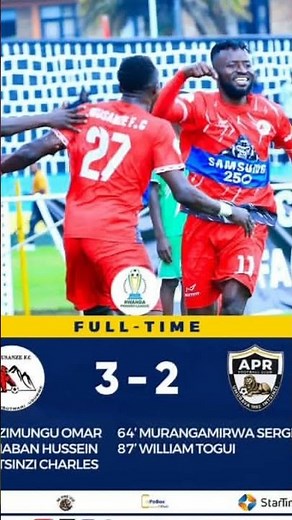 Fulltime APR FC 2_3 MUSANZE