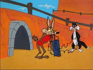 126K views · 9.3K reactions | Whoever said "two heads are better than one" obviously never saw these two put their minds together. Clip from "The Wild Chase" (1965, directed by Friz Freleng). | GoldenAgeCartoons.com | Facebook