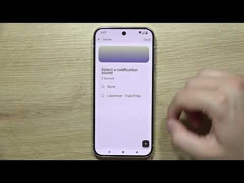 How to Set Up Custom Notifications Sound on GOOGLE Pixel 9 Pro