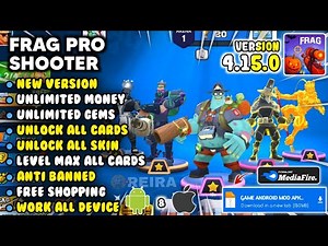 UPDATE! FRAG PRO SHOOTER MOD MENU 4.15.0 Terbaru 2025 - Unlimited Everything & Unlock All Characters